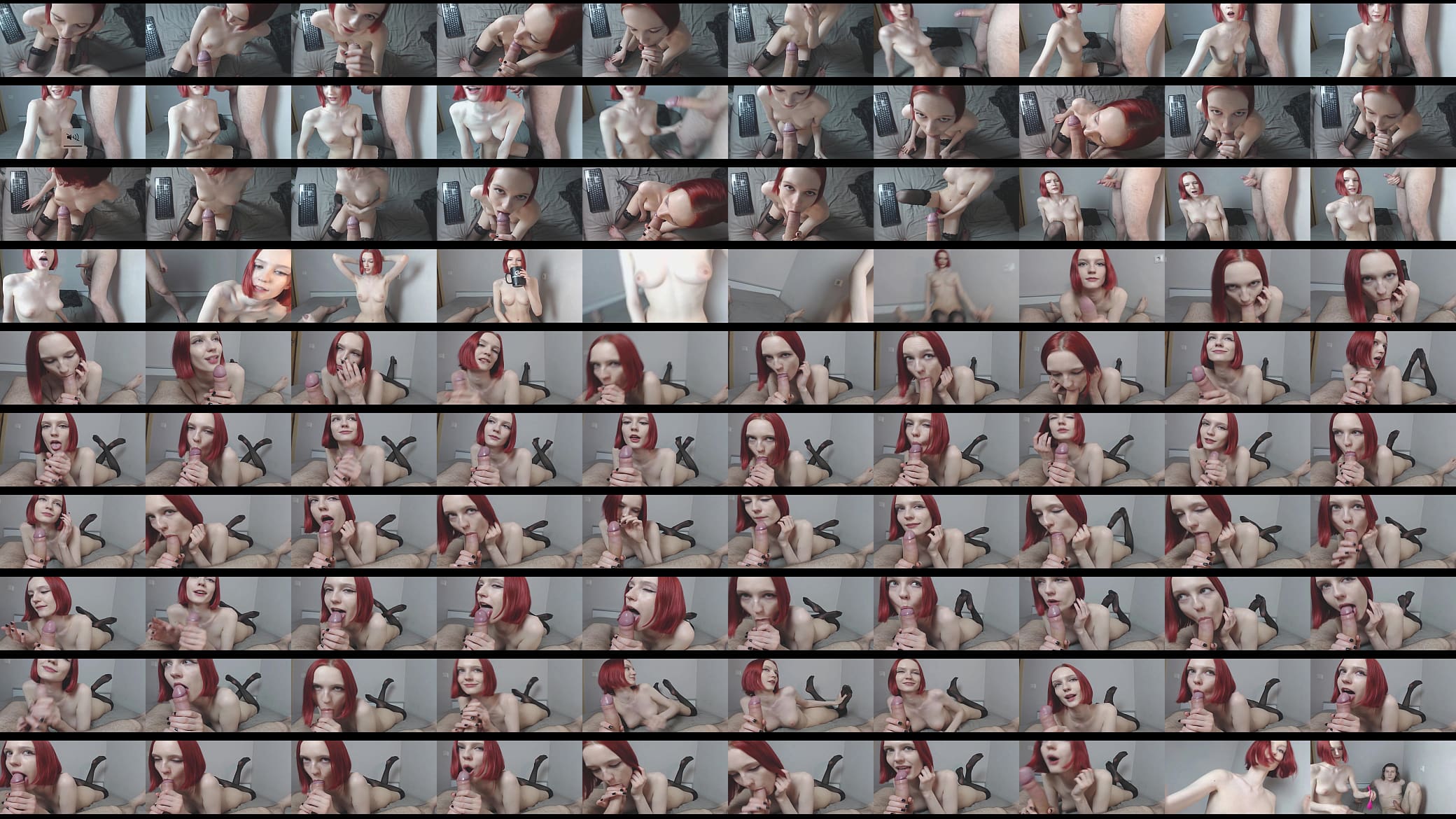 Nice Redhair blowjob on livjecam 预览图