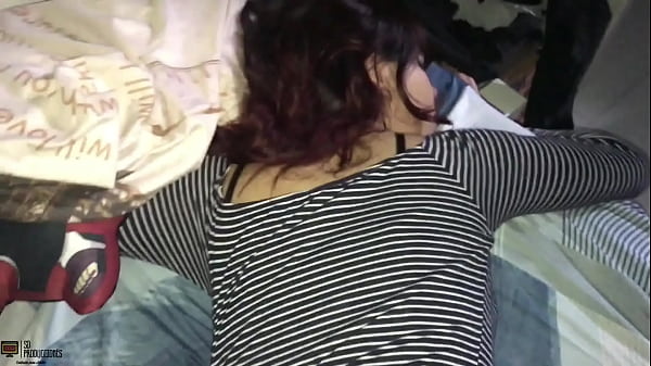 Horny stepsister with a big butt gets fucked by stepbrother Carlos