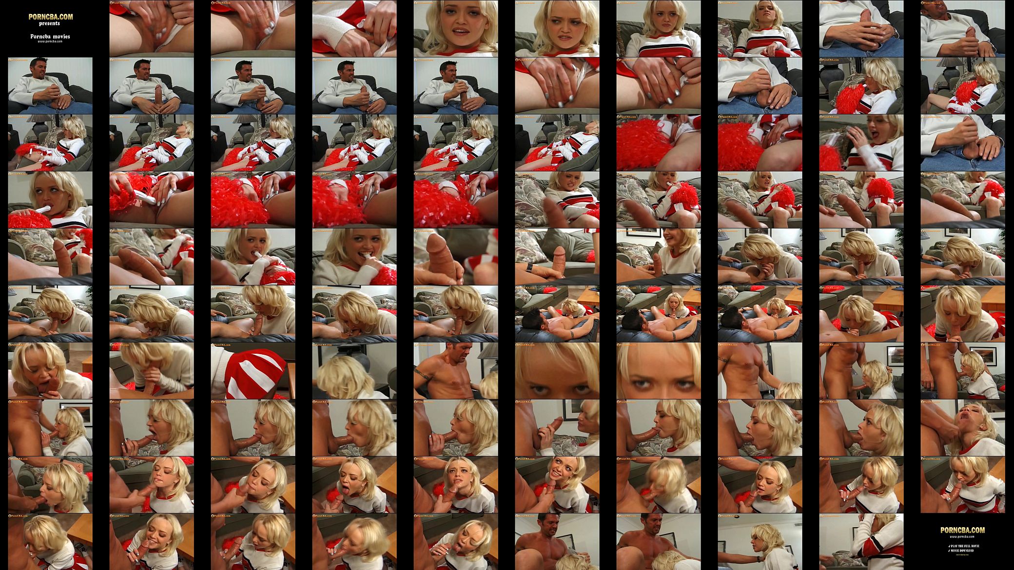 Amazing young blonde cheerleading 预览图