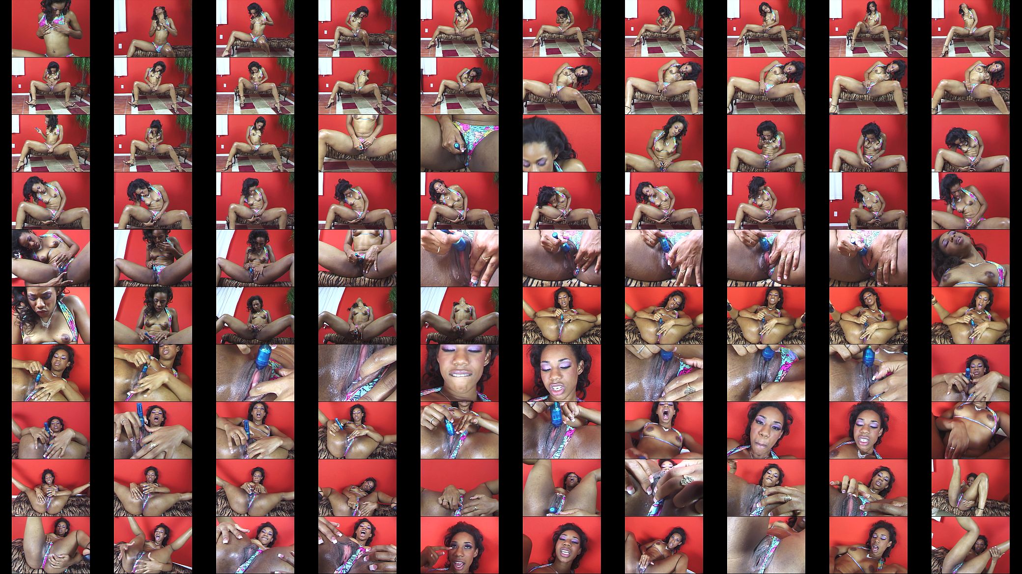 Ebony Whore Jerking Off 预览图
