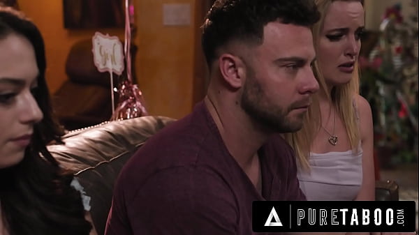 PURE TABOO Desperate Couple Charlie Forde & Seth Fuck Pregnant Teen Sophia Burns