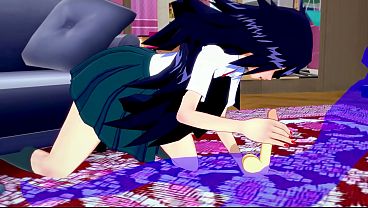 My Hero Academia Hentai - Kayama Nemuri Handjob and blowjob - Japanese Asian Manga Anime Film Game Porn
