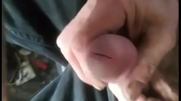 Jacking my cock for her