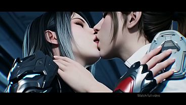 ディアとヘイリーのレズビアンキス(ザ・ファースト・ディセンダント/AI生成)