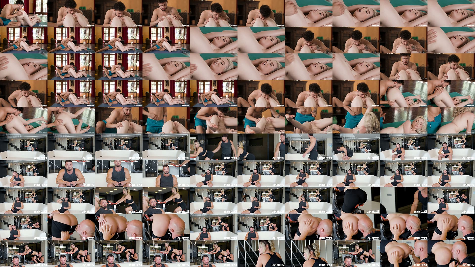 Hot Yoga Girl Uses Guy To Stretch Her Ass And Pussy part 7 预览图