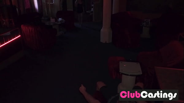 Redhead Stripper will Fuck Any Client for Cash at ClubCastings