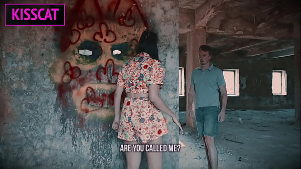 Stranger Ghost Called to Public Fuck Kisscat in an Abandoned House
