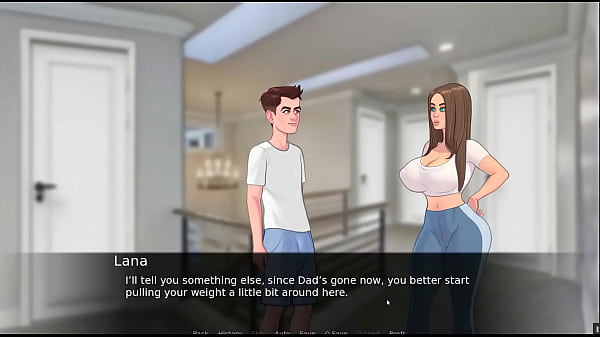 Download Video - Lust Legacy &lbrack;Hentai game PornPlay &rsqb; Ep&period;2 watching his dad's pornstar sex scene