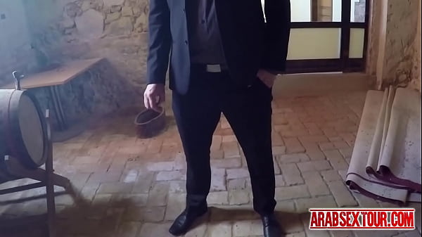 Arab boss earns heaven by fucking a homeless chicks tight pussy