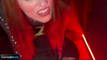 My friend and I cheated on our husbands, and in the end we gave him a treat by sucking his dick. RED1