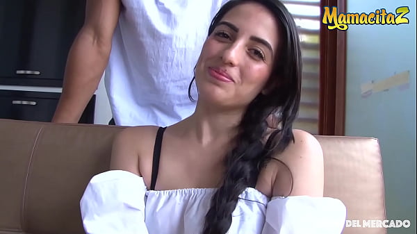 CARNE DEL MERCADO - #Karol Higuita #Alex Moreno - Delicious Teen Latina Takes A Big Cock After Work