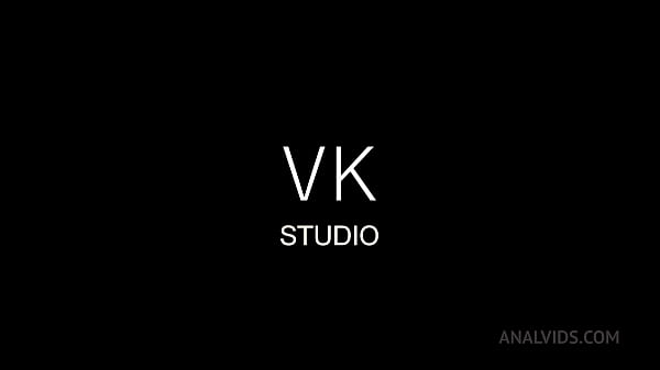 Download Video - DP Anastasia Mistress - Hard Anal Fuck - Big Anal Gape - Spanking - Stockings VK052