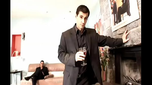 Dark Haired Doll Takes on Two Big Dicks