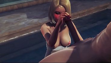 Hentai Uncensored 3D - Marina handjob and anal with creampie - Japanese Asian Manga Anime Film Game Porn