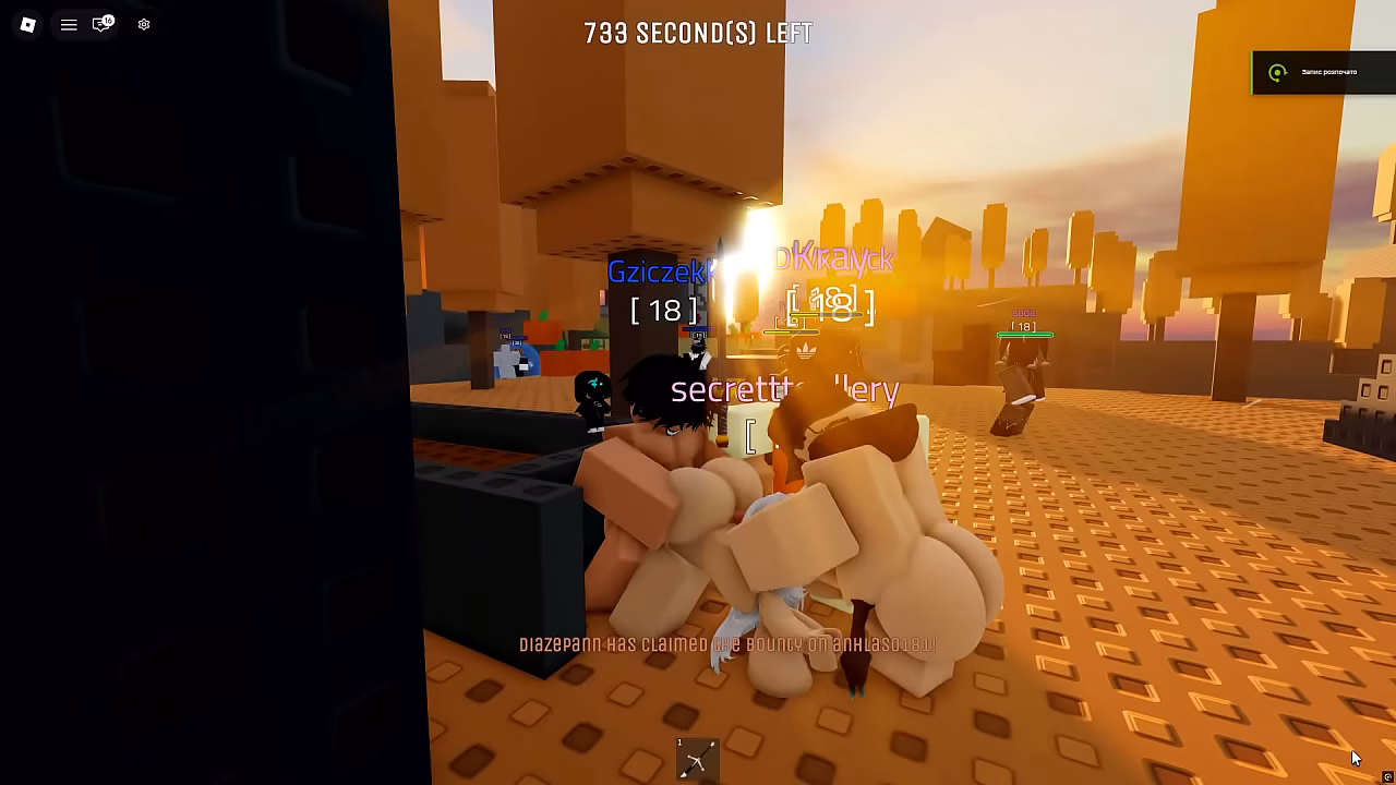 Roblox Threesome with a skinny girl