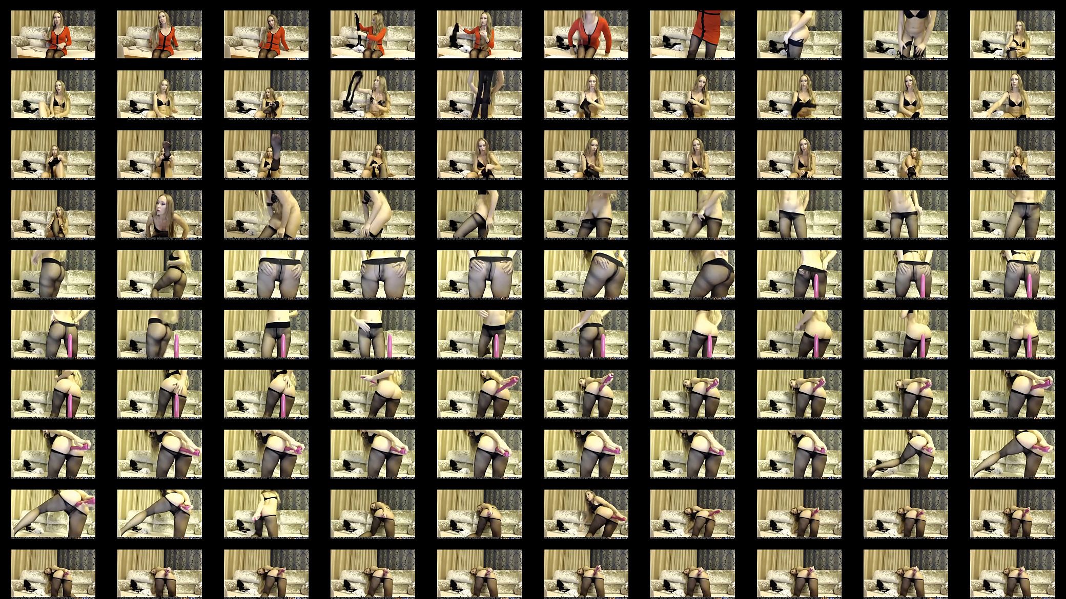 Hot blonde show body and play with pussy on webcam 预览图