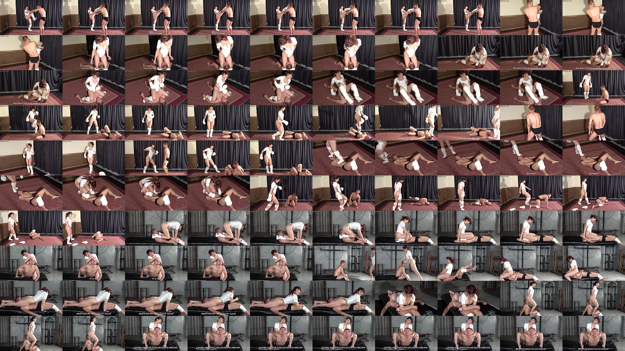 Japanese Femdom Mikako&#039;s Sandbag Training 预览图