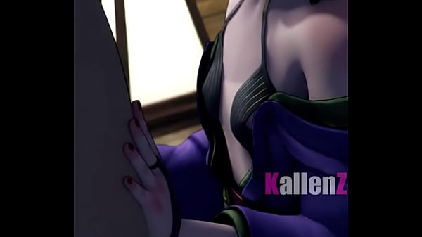 Shuten douji giving a blowjob