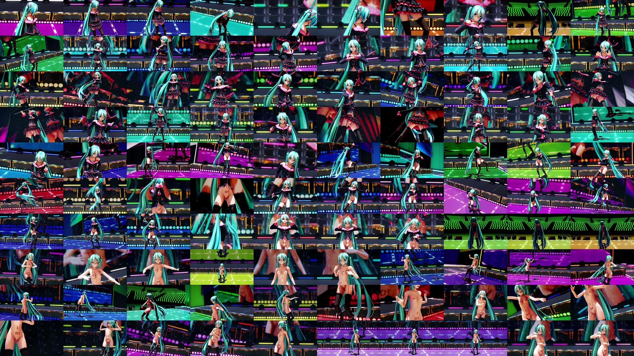 (MMD) Hatsune Miku - Sweet Devil (Made by zekamashi7) 预览图