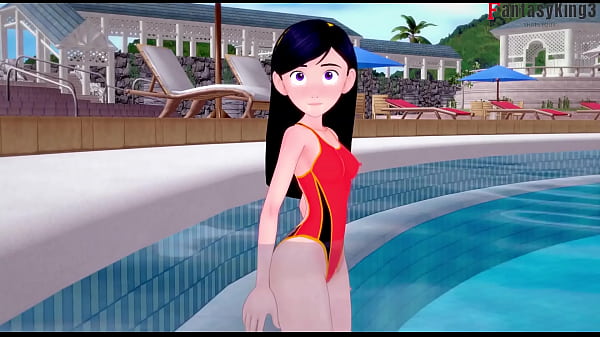 Download Video - Violet Parr inside the pool POV &vert; The Incredibles &vert; Short &lpar;watch the full version on RED and extra scenes on premium&rpar;