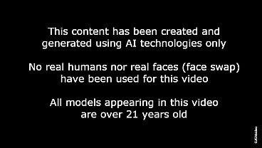 My floral girlfriend doing sexy pose (AI animation)