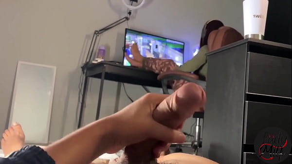 Lady Milf - Hot guy jerked off for me while I wasn't looking and came to show me