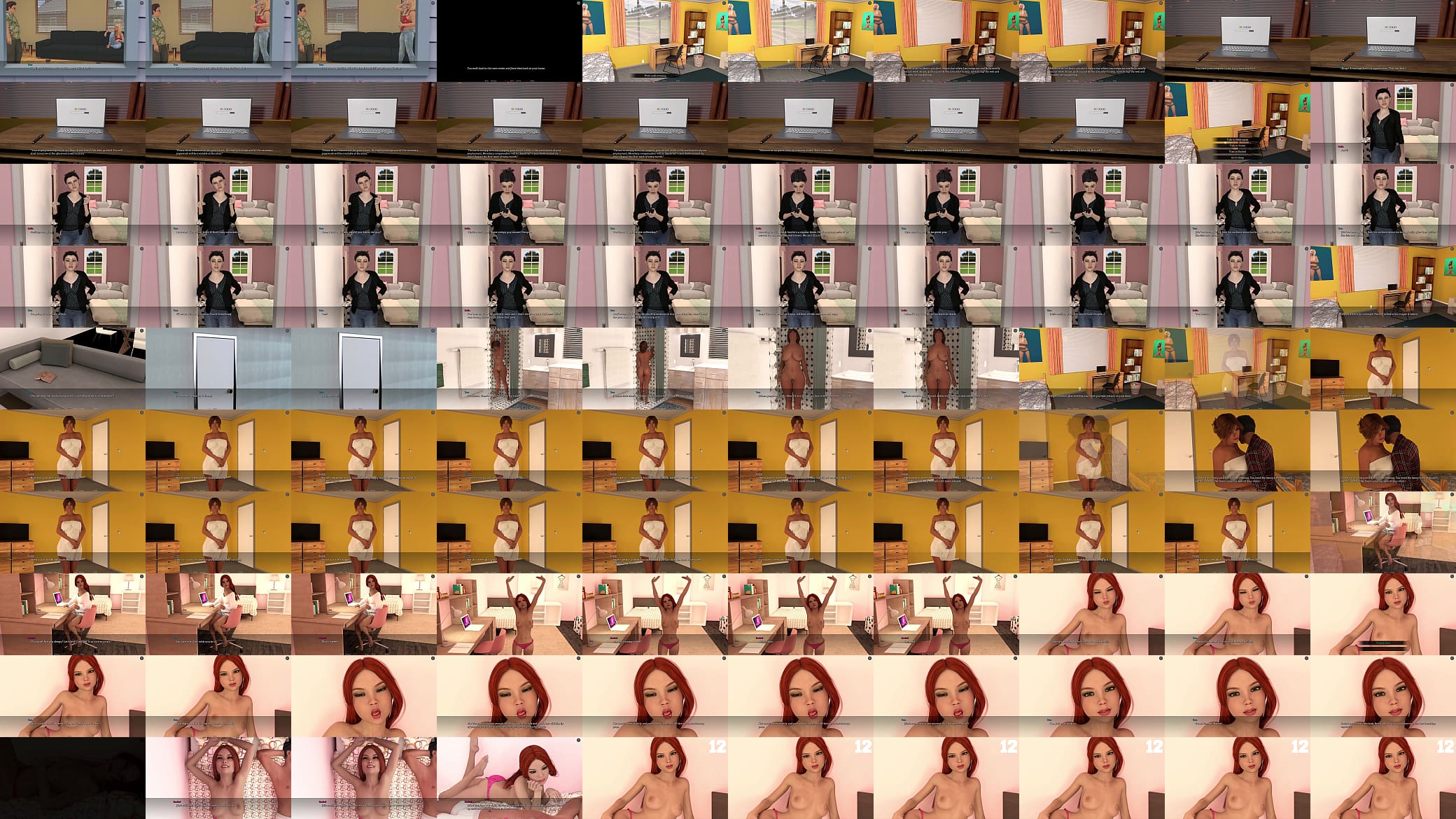 StepSisterly Lust #12 - 18 Year Old Red Head StepSister With Perky Tits Love French Kissing 预览图