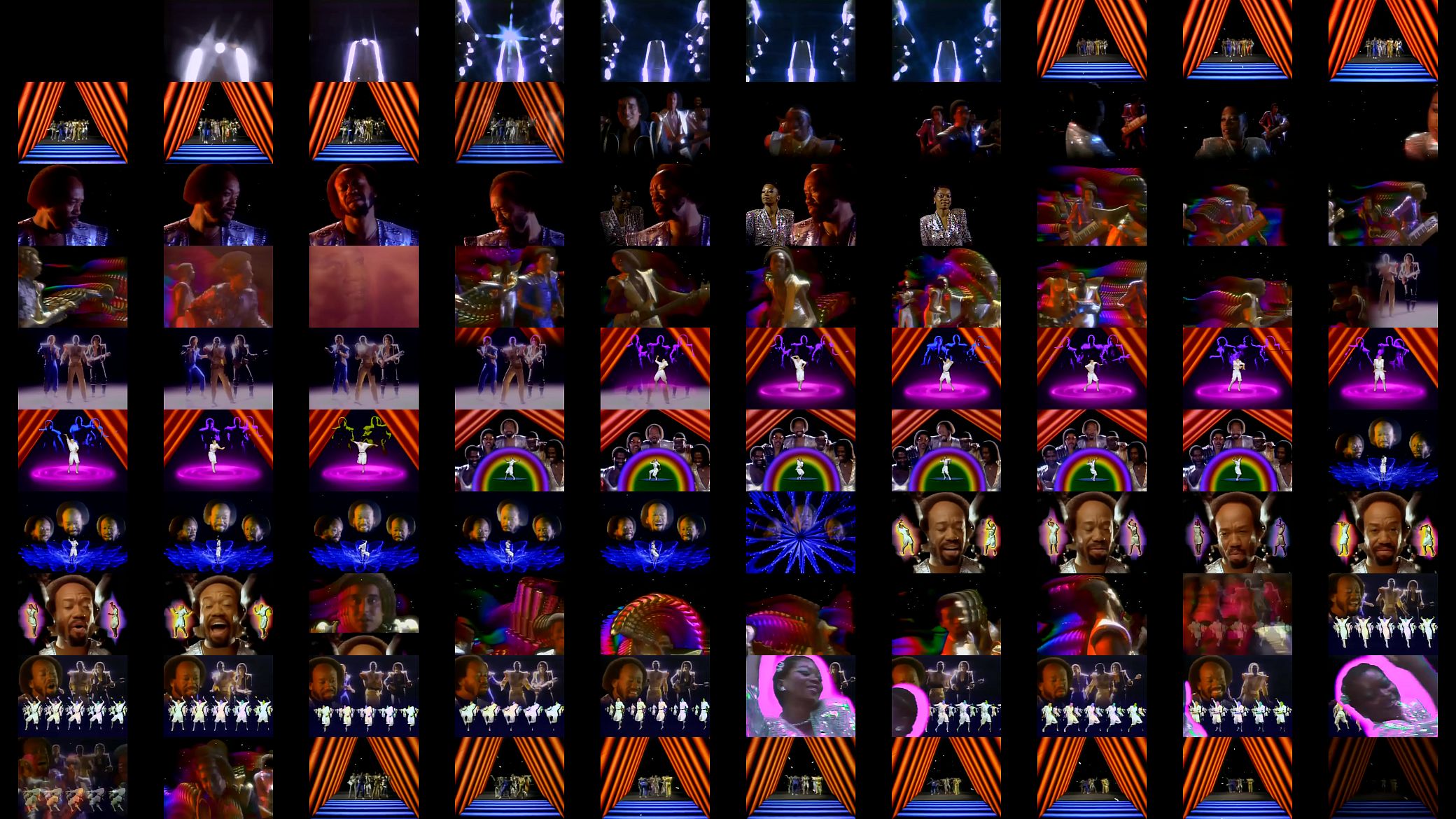 Earth, Wind &amp; Fire - Let&#039;s Groove (Official Music Video) 预览图