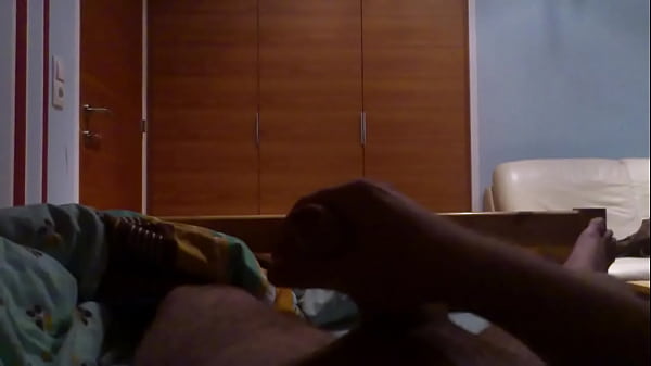 young guy is wanking