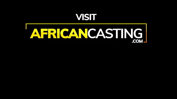 Big Dick Fake Producer Filling Ebony Babe in Interracial Casting