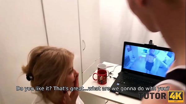 Download Video - TUTOR4K&period; Inventive guy manages to seduce tutor during literature lesson