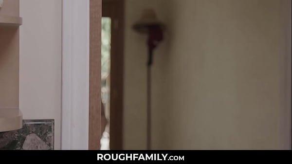RoughFamily - Lone and Horny Housewife Watching her Stepson at Backyard - Britney Amber
