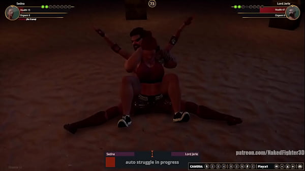 Sedna VS Lord Jerle (Naked Fighter 3D)