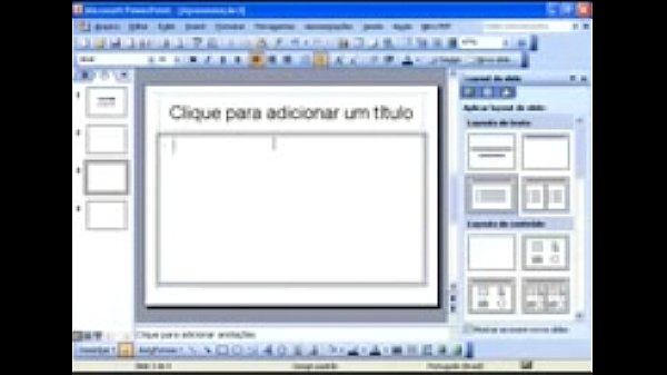 Vídeo aula PowerPoint muito gostoso