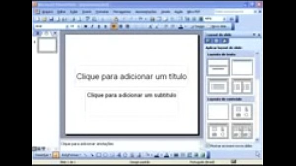 V&iacute;deo aula PowerPoint muito gostoso