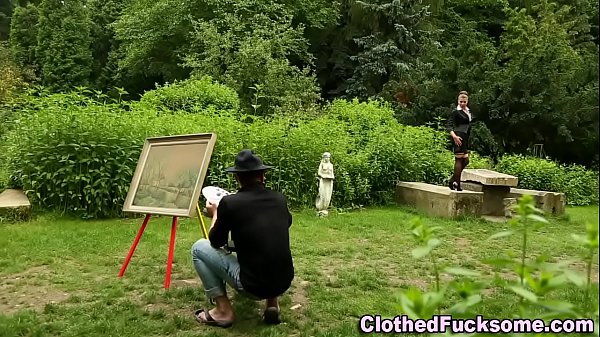 Glamour babe jizz soaked