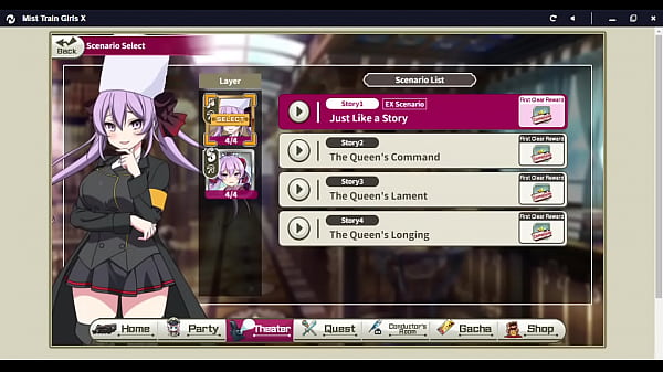 Mist Train Girls X Russen A-rank scene