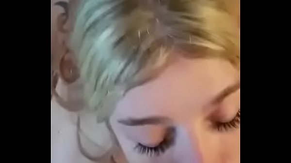 Download Video - Obedient posh blondie tgirl kneeling for black cock&comma; gagging & drinking piss