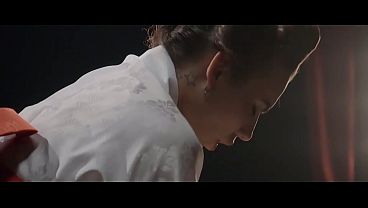Asian Babe in an Open Kimono Rides His Cock... He's Blindfolded the Whole Time