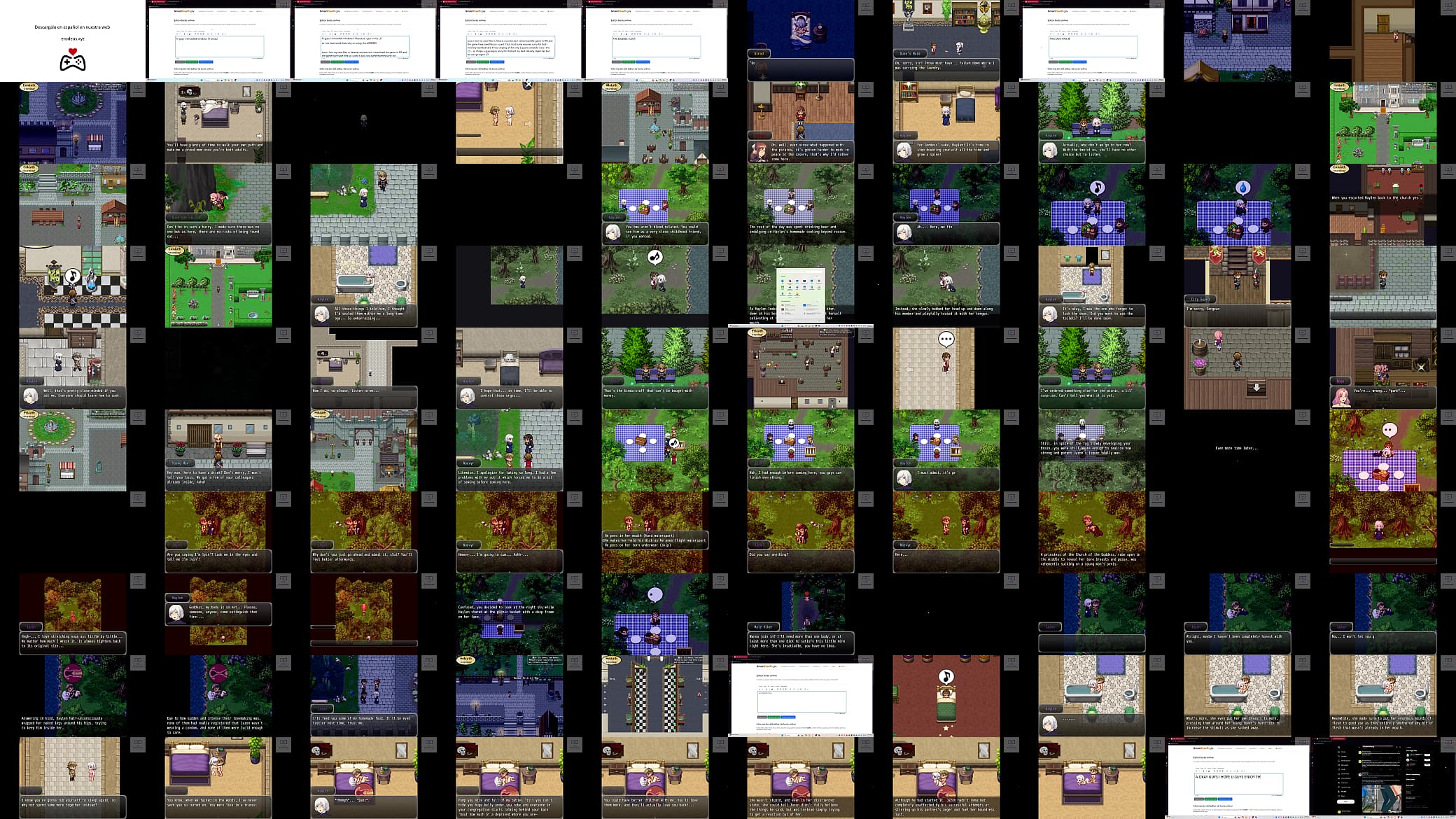 Henteria Chronicles 3 Part 25 Eng (game with pixel art no images or animated scenes) 预览图
