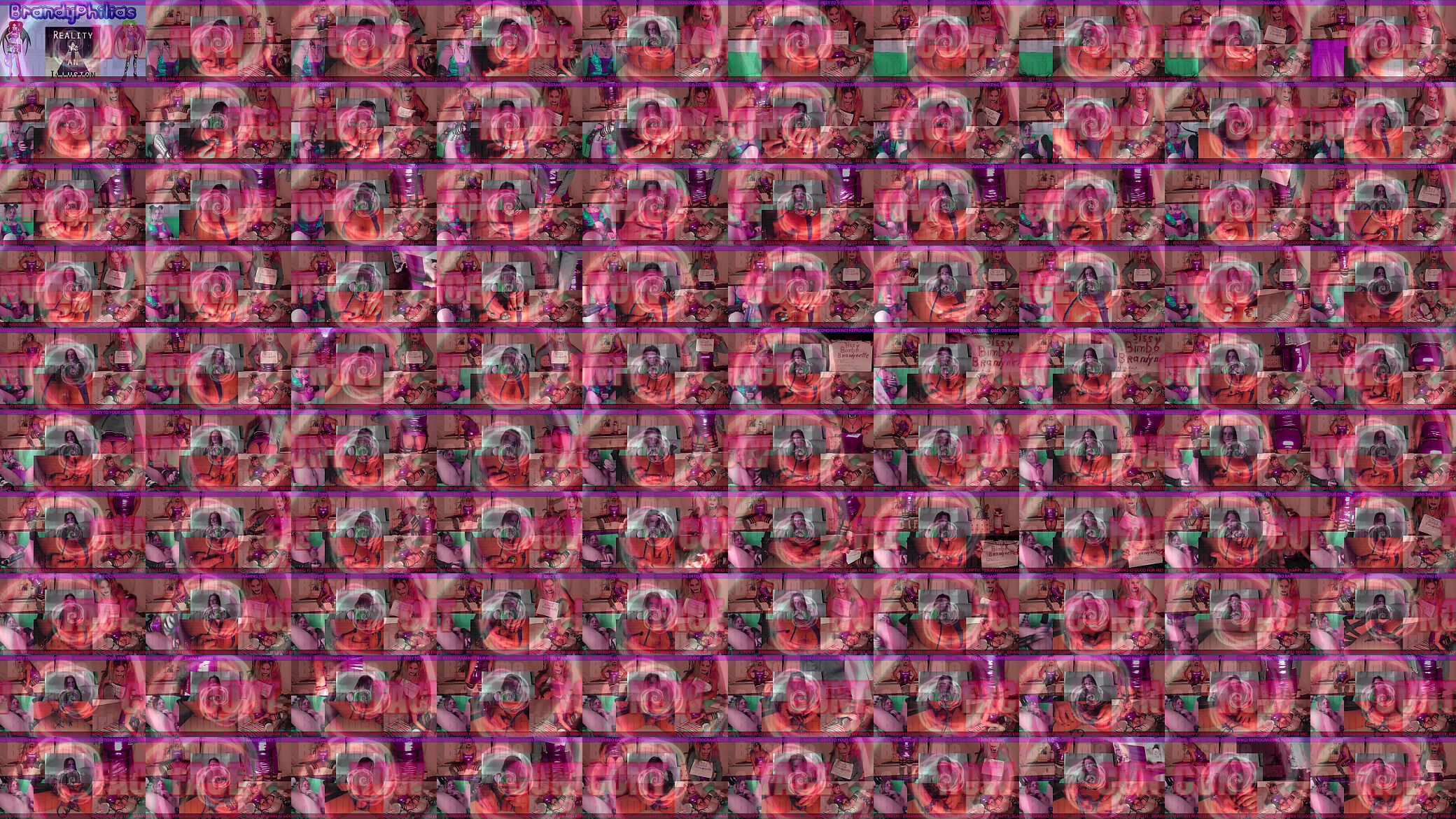Binaural Brainwash Trainer Dumb Sissy Bimbo Brandynette CUNT FACE NOW 预览图