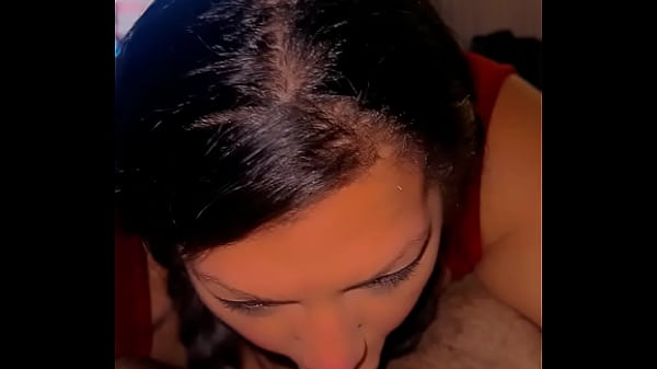 Quick sloppy blowjob with some deepthroat