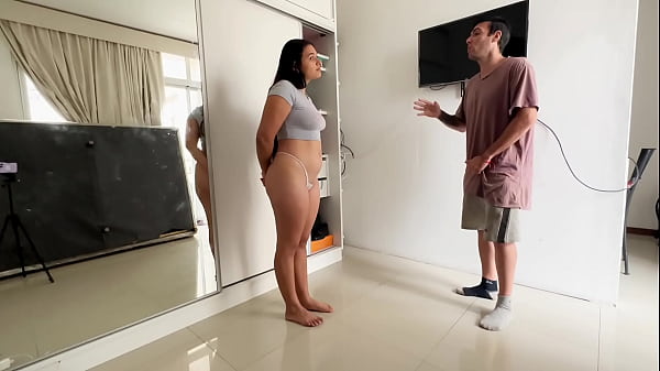 I choose my stepsister's panties and fuck her