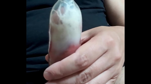 Download Video - Huge load in condom