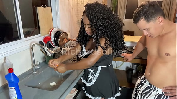 Fucking the sexy Latina maid hairy. -WATCH FULL ON SHEER-