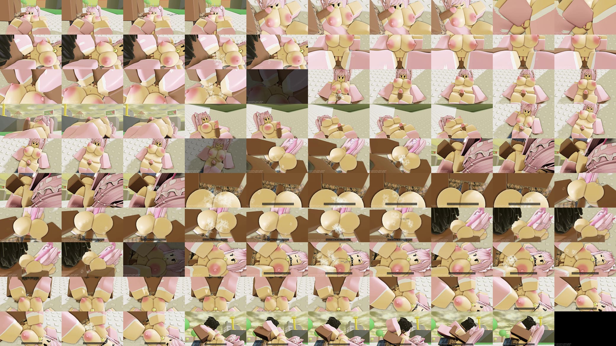 Pink Haired Freak Gets Fucked 预览图
