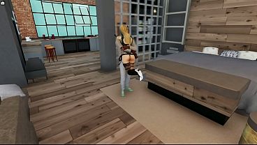 18 Girl got banged by Neighbour , 3d animation , multiplayer , 3dx chat