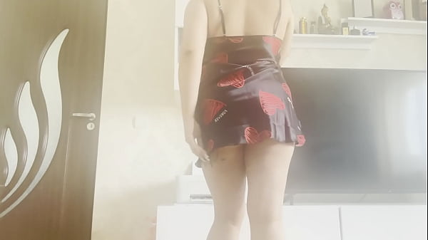 Hot big tits sexy dress pussy play