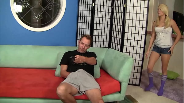 Pretty blonde 18-year-old, Teagan Summers, is always eager to please, whether it's...