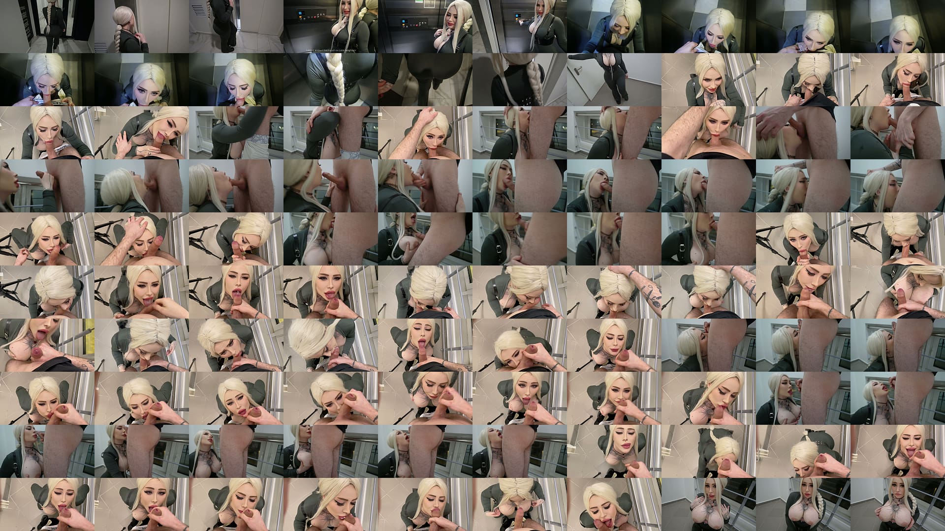 Stranger in the Elevator Wants Me to Fuck Her, Sex in a Public Place 预览图